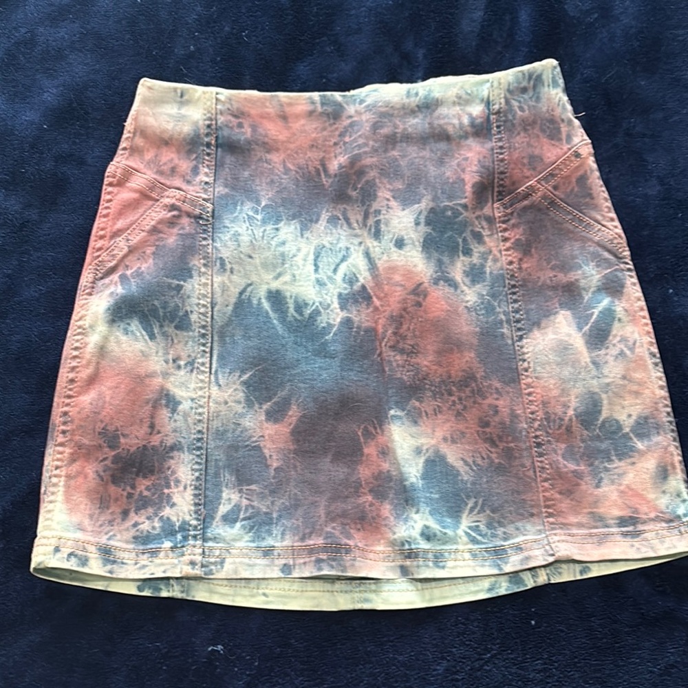 Wild Fable Pink and Blue Pencil Mini Skirt